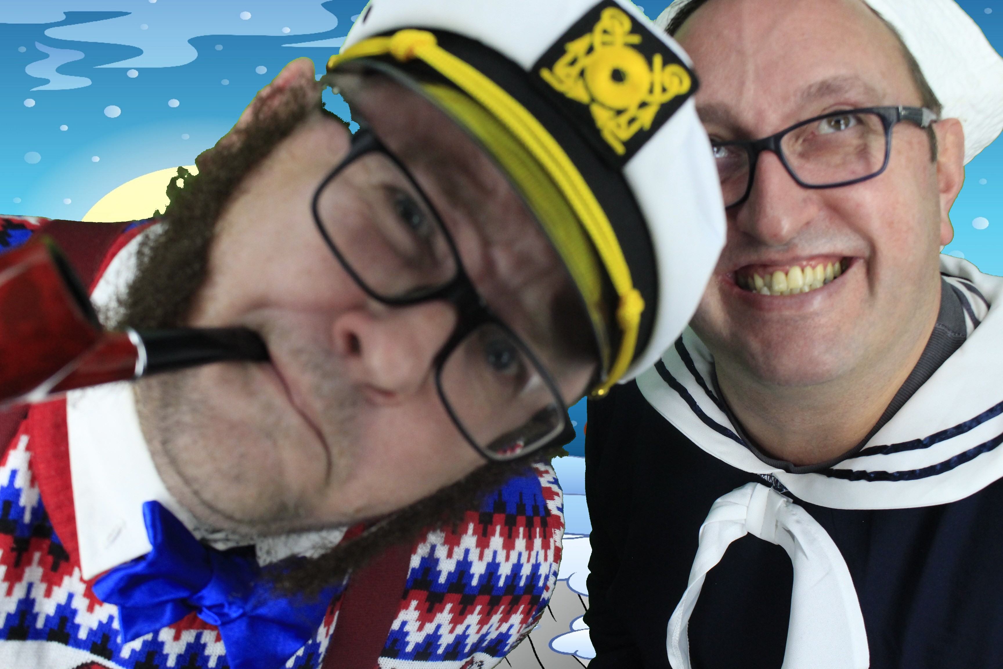 HMS Warrior Christmas Party | View more photos from the event at gallery.myphotoboothexperience.co.uk/u/MyPhotoBoothExperienceLtd/HMS-Warrior-Christmas-Party-0
